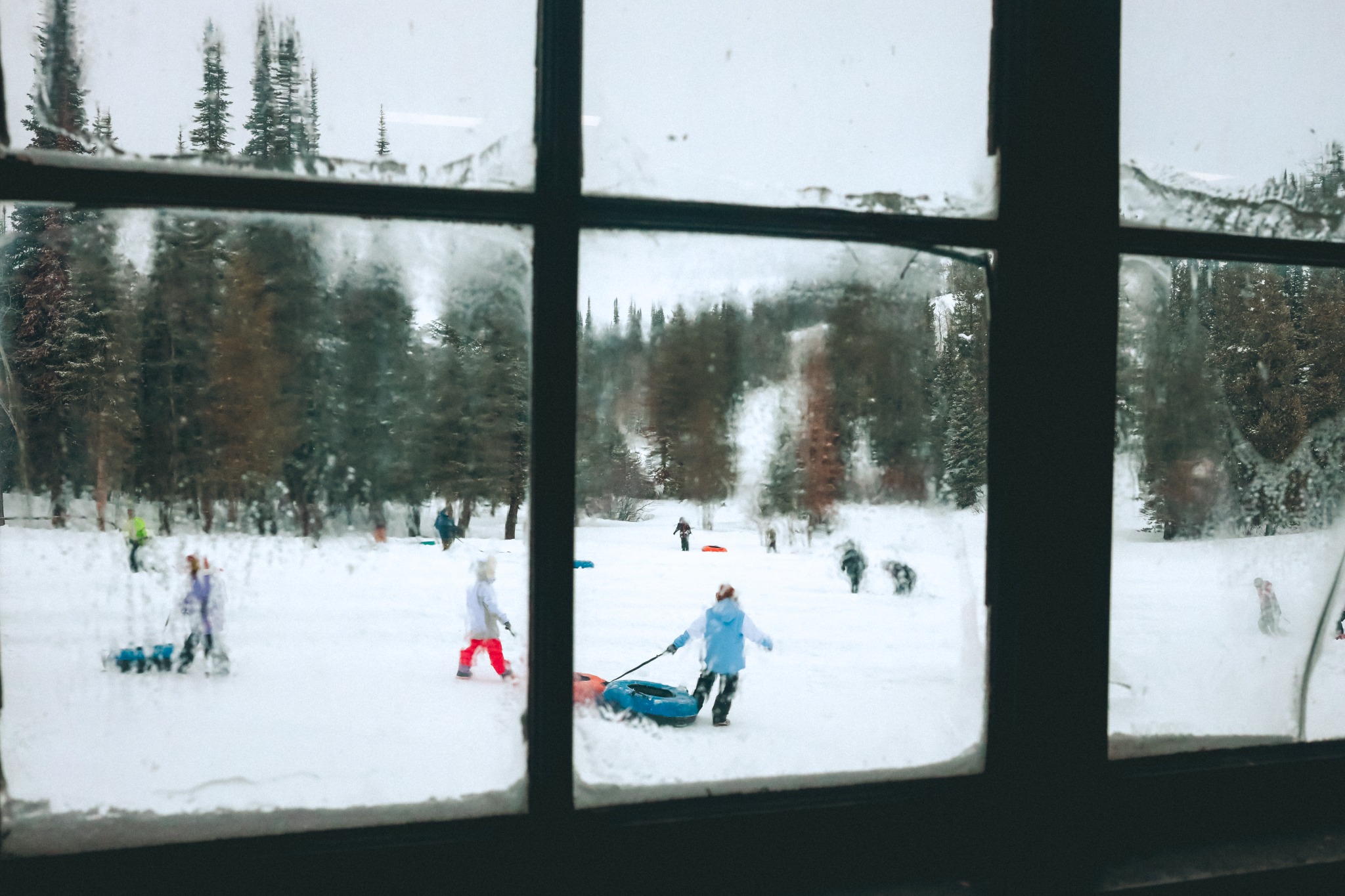 Snow Day View